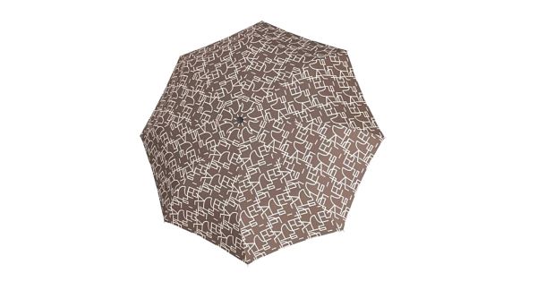 Igazán egyedi darab a geometrikus formákat ábrázoló női esernyő.